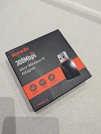 Tenda U3 Mini Wireless N Adapter 300Mbps