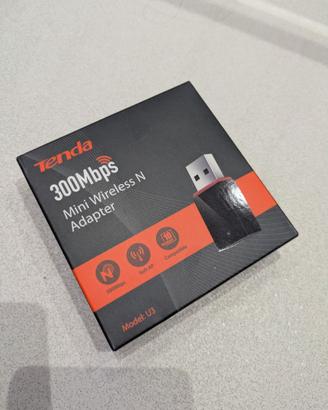 Tenda U3 Mini Wireless N Adapter 300Mbps