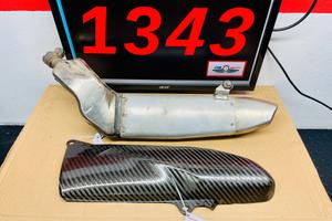 SILENZIATORE E PROTEZIONE IN CARBONIO MONTESA 4RT