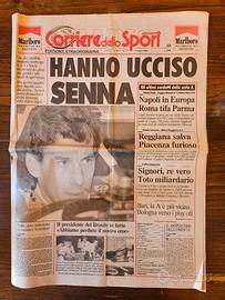 Corriere Dello Sport Hanno Ucciso SENNA