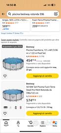 piscina Bestway nuova