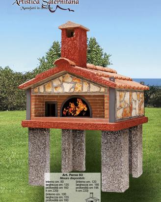 Forno per pizza da giardino