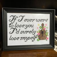 Quadretto punto croce The last of us