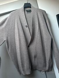 Cardigan in cashmere Liu Jo beige melange /tortora