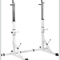 Rack palestra bilanciere squat panca piana e dips