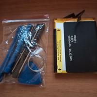 Batteria e kit montaggio telefono Black view 9800