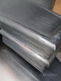 banco bar in peltro cm 240