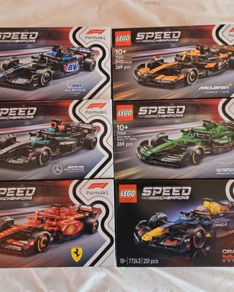 Bundle n. 6 set Lego Speed Champions Formula 1