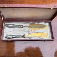 Set posate placate argento vintage anni 50