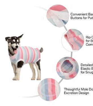 Tutina post operatoria/da recupero / Pigiama cani