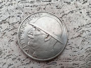 venti lire elmetto falso d'epoca