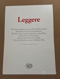 Quadro Leggere Salinger Franny e Zooey Nuovo