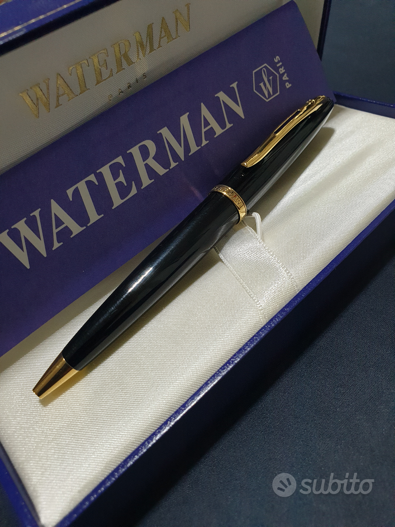 Stylo Plume Waterman Carène Black Sea - Noir - Neuf Sans Emballage