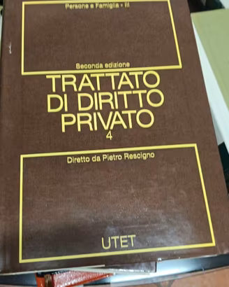 Collezione Trattato di diritto privato