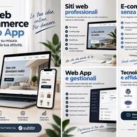 Realizzazione Siti Web, E-commerce e Web App