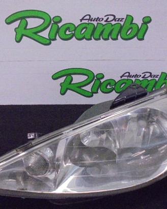 FARO ANTERIORE SINISTRO PEUGEOT 206 ANNO 2000