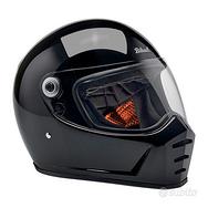 CASCO INTEGRALE BILTWELL LANE SPLITTER NERO LUCID