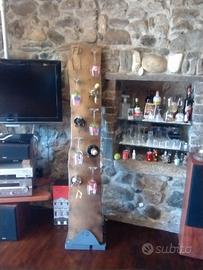 Porta bottiglie e bicchieri 