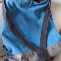 Zaino e Borsa  cotone (2 in 1)