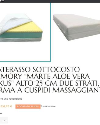 Materasso piazza e mezza (130x190)
