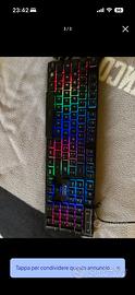 Tastiera da gaming rgb