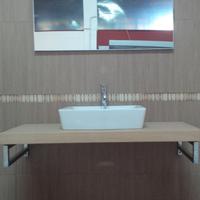 mobile da bagno in legno marino