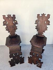 Sedie Veneziane originali fine 800