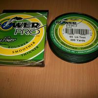 Filo trecciato da pesca 65 lb 275 mt, 0,40 mm  