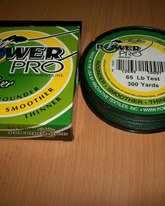 Filo trecciato da pesca 65 lb 275 mt, 0,40 mm  