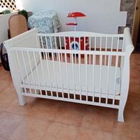 culla, box + oggetti vari