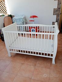 culla, box + oggetti vari