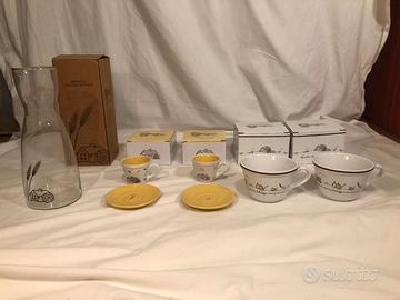 Lotto Mulino Bianco Brocca Tazzine Tazze Cantastor