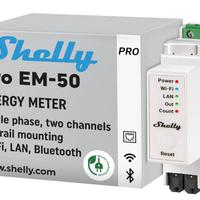 Shelly pro EM 50 misuratore di tensione smart