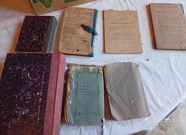libri d'epoca fine 800