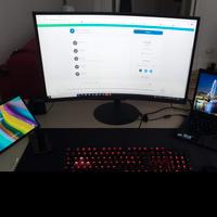 Samsung 27” T55 Curved Monitor