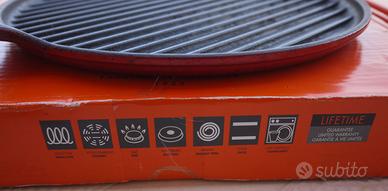 2 Bistecchiere Le Creuset  XL diametro cm. 32