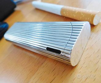 Accendino Maruman DL-31 Argento Made in Japan 1977