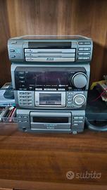 stereo jvc vintage anni 90