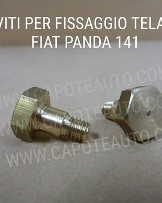 2 Viti telaio capote Fiat Panda 141 tetto apribile