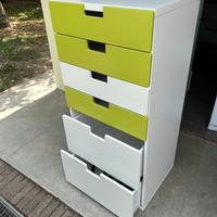Mobile con casetti Ikea