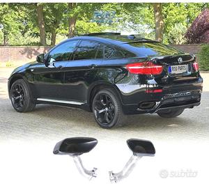 TERMINALI SCARICO BMW X6 E71 11-14 LOOK M NERO