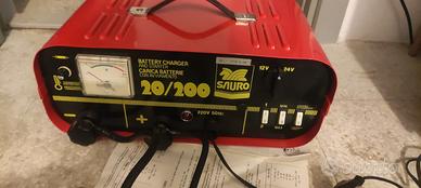 Carica batteria 12/24v con starter avviamento 