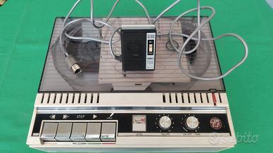 GELOSO G 651 REGISTATORE A BOBINE + MICROFONO T-56