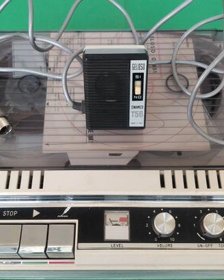 GELOSO G 651 REGISTATORE A BOBINE + MICROFONO T-56