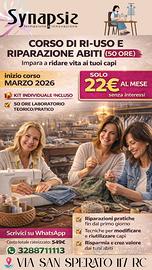 Corso Ri-uso e Trasformazione abiti