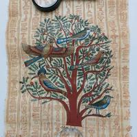 2 PAPIRI DIPINTI VINTAGE