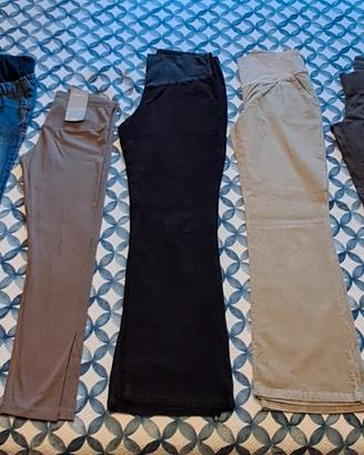 Pantaloni Premaman Prenatal e Benetton tg. S 