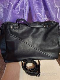 Borsa ecopelle nera
