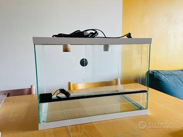 Teca-terrario per rettili