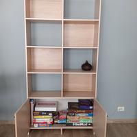 libreria in legno 